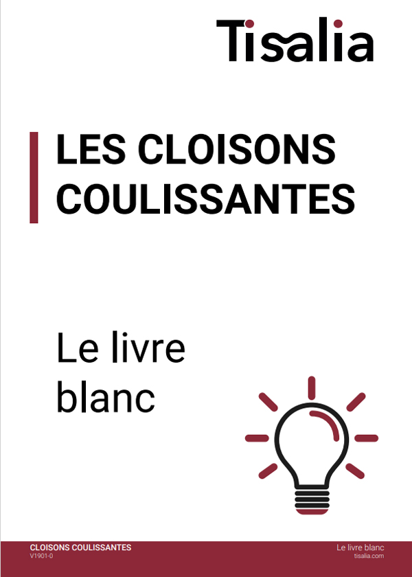 Livre blanc cloison coulissante