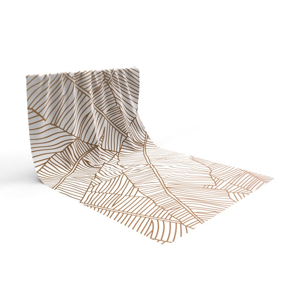 Toile tendue pour porte et cloison coulissante